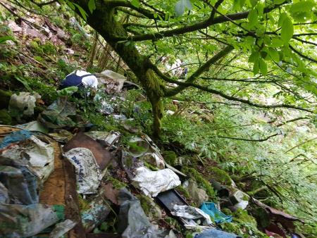 Sanacija črnega odlagališča – Banova jama 079